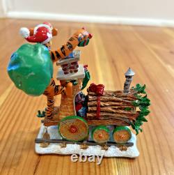 Danbury Mint Disney Tigger Holiday Train Winnie The Pooh