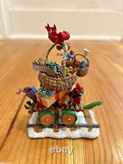 Danbury Mint Disney Tigger Holiday Train Winnie The Pooh