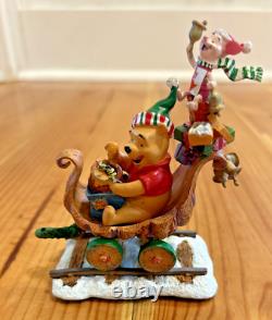 Danbury Mint Disney Tigger Holiday Train Winnie The Pooh