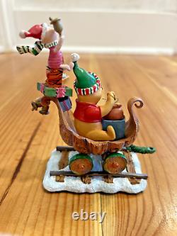 Danbury Mint Disney Tigger Holiday Train Winnie The Pooh