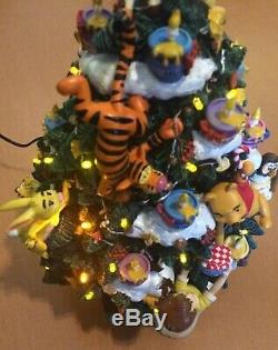 Danbury Mint Disney Winnie The Pooh Lighted Christmas Tree (See Description)