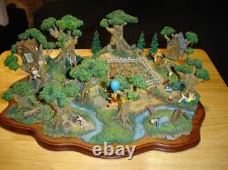 Danbury Mint Disney Winnie the Pooh The Hundred Acre Wood