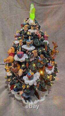 Danbury Mint The Winnie the Pooh Christmas Tree, Lighted, Disney, Tigger, Eeyore