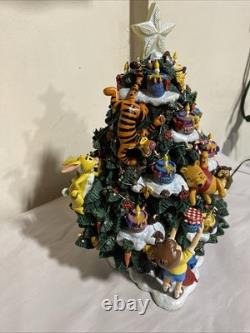 Danbury Mint The Winnie the Pooh Christmas Tree, Lighted, Disney, Tigger, Eeyore