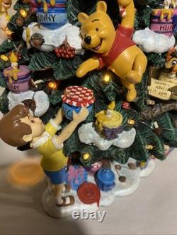 Danbury Mint The Winnie the Pooh Christmas Tree, Lighted, Disney, Tigger, Eeyore