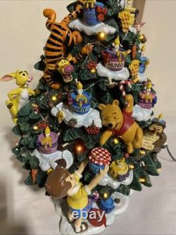 Danbury Mint The Winnie the Pooh Christmas Tree, Lighted, Disney, Tigger, Eeyore