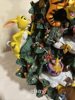 Danbury Mint The Winnie the Pooh Christmas Tree, Lighted, Disney, Tigger, Eeyore
