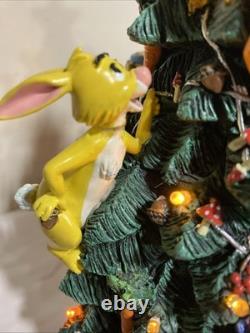 Danbury Mint The Winnie the Pooh Christmas Tree, Lighted, Disney, Tigger, Eeyore