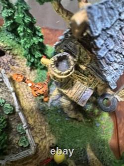 Danbury Mint, Winnie The Pooh, One Hundred Acre Wood Resin Model Damaged