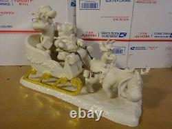 Disney A Sleigh Ride Together With Winnie The Pooh Lenox Figure Unpainted