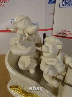 Disney A Sleigh Ride Together With Winnie The Pooh Lenox Figure Unpainted