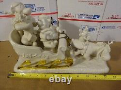 Disney A Sleigh Ride Together With Winnie The Pooh Lenox Figure Unpainted