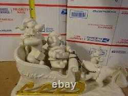 Disney A Sleigh Ride Together With Winnie The Pooh Lenox Figure Unpainted