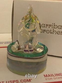 Disney Arribas Brothers EEYORE From Winnie the Poo Glass NEW IN ORIGINAL BOX
