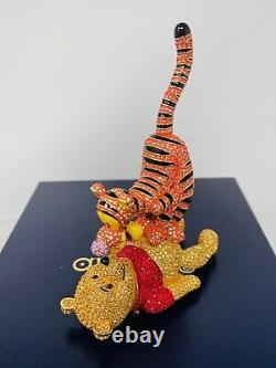 Disney Arribas Brothers LE Pooh & Playful Tigger Too Jeweled Swarovski Figurine