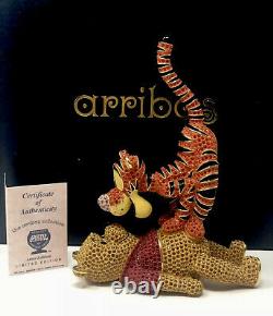 Disney Arribas Brothers SPECIAL LIMITED EDITION 2010 Pooh and Tigger Of 500 Rare