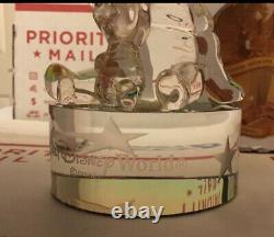 Disney Arribas Brothers Winnie the Pooh & Piglet Glass Figurine New ORIGINAL BOX