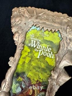 Disney Artland Winnie the Pooh Pin LE 125 Ben Harman BNIB Gold Frame