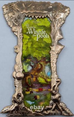 Disney Artland Winnie the Pooh Pin LE 125 Ben Harman BNIB Gold Frame