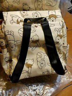 Disney Baby Petunia Pickle Bottom Winnie the Pooh XL Diaper Bag Boxy Backpack