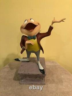 Disney Big Fig Figure Mr. Toad + Box & COA