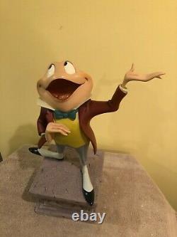 Disney Big Fig Figure Mr. Toad + Box & COA