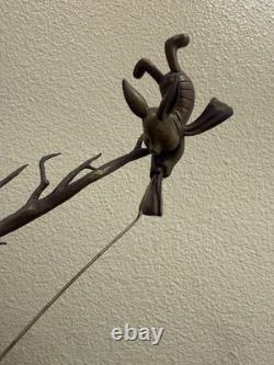 Disney Bill Toma Winnie The Pooh Blustery Day Bronze Sculpture Le #9/250 Rare