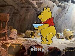 Disney Cel Winnie The Pooh The Honey Tree 1966