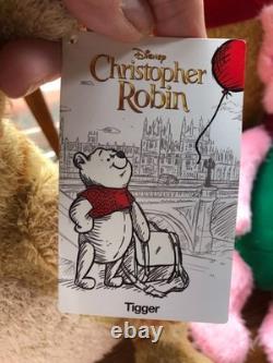 Disney Christopher Robin Movie Plush Lot-Pooh, Tigger & Piglet FREE SHIPPING