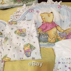 Disney Classic Calliope Winnie the Pooh Bedding Crib Set Nursery 7 Pieces 1995
