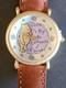 Disney Classic Pooh Slim Band Leather Band In Original Box New Battery