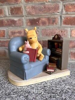 Disney Classic Winnie the Pooh Bookend HTF Michael & Co Library Complete Set