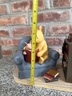 Disney Classic Winnie the Pooh Bookend HTF Michael & Co Library Complete Set