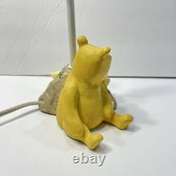 Disney Classic Winnie the Pooh Lamp Michael & Co Library Winnie with Ducklings