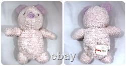 Disney Cuddle Tot Winnie the Pooh Chenille Plush Set 8 RARE