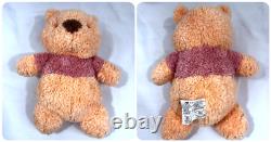 Disney Cuddle Tot Winnie the Pooh Chenille Plush Set 8 RARE