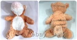 Disney Cuddle Tot Winnie the Pooh Chenille Plush Set 8 RARE