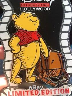Disney DSSH DSF Winnie The Pooh With Briefcase Surprise Pin LE150