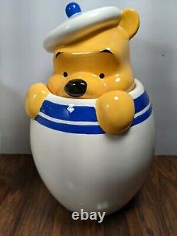 Disney Direct Winnie The Pooh Piglet Tigger Eeyore Peek Cookie Jar Canister Set