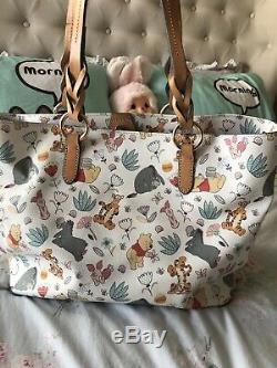 Disney Dooney & Bourke Winnie The Pooh And Pals Tote Bag BARELY USED