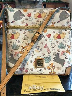 Disney Dooney & Bourke Winnie the Pooh Crossbody Letter Carrier Bag Purse