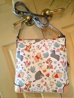 Disney Dooney and Bourke Winnie the Pooh Crossbody Letter Carrier(NWT)