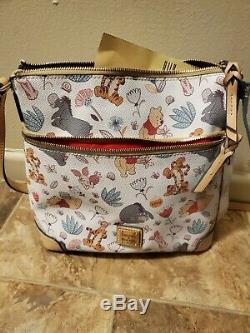 Disney Dooney & bourke winnie the Pooh and friends letter carrier nwt