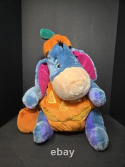 Disney Eeyore Pumpkin Halloween Plush Jumbo 23