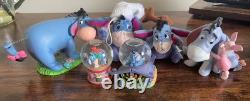 Disney Eeyore Toy Bundle 10+ Stuffed Animals & Collectibles Vintage & Modern Lot