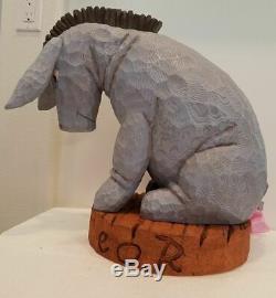 Disney Figure Winnie The Pooh Classic Eeyore Big Fig Statue Figurine RARE New