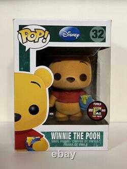 Disney Funko Pop Winnie The Pooh Flocked SDCC 2012 Exclusive