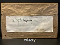 Disney Gallery Peter Ellenshaw 26x16 Poohs Garden Print WINNIE THE POOH VINTAGE