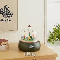 Disney Japan Winnie the Pooh Diorama Automaton Table Clock Limited 61C