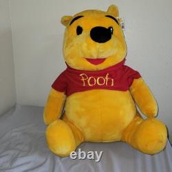 Disney LARGE 36 Winnie The Pooh JUMBO Stuffed Plush Bear Bee RARE